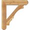 Ekena Millwork Balboa Craftsman Rough Sawn Bracket w/ Offset Brace, Western Red Cedar, 8"W x 34"D x 38"H BKT0806X34X38BOA04RWR - alternate 4